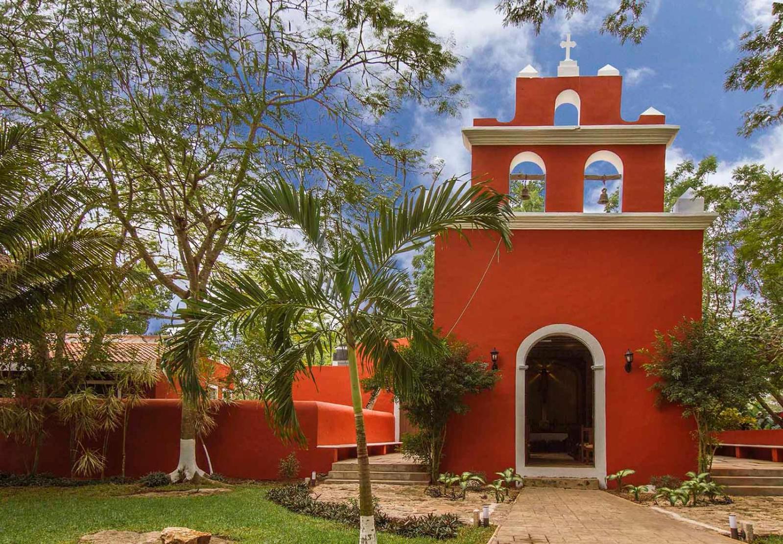 Hacienda Santa Cruz Merida Hotel Exterior photo